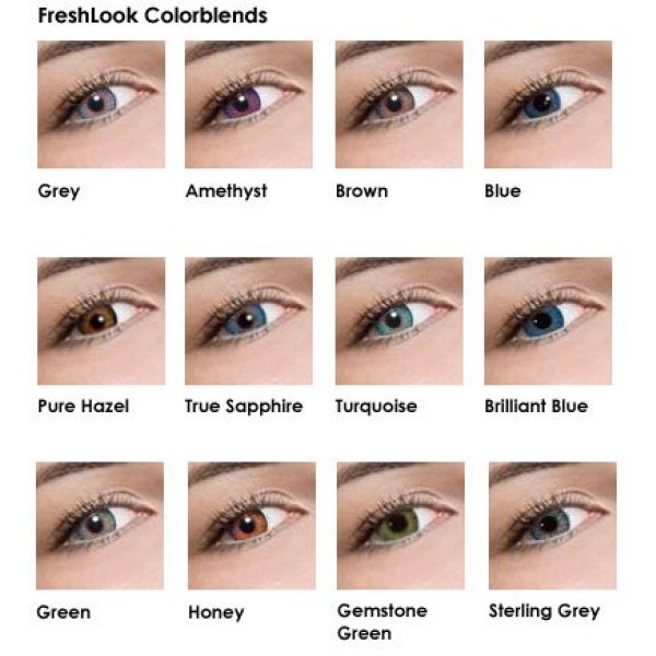 Buy FreshLook ColorBlends (1 Pair) Online | Lens4Vision.com Canada based